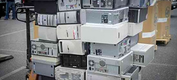 computer towers for e-recycling